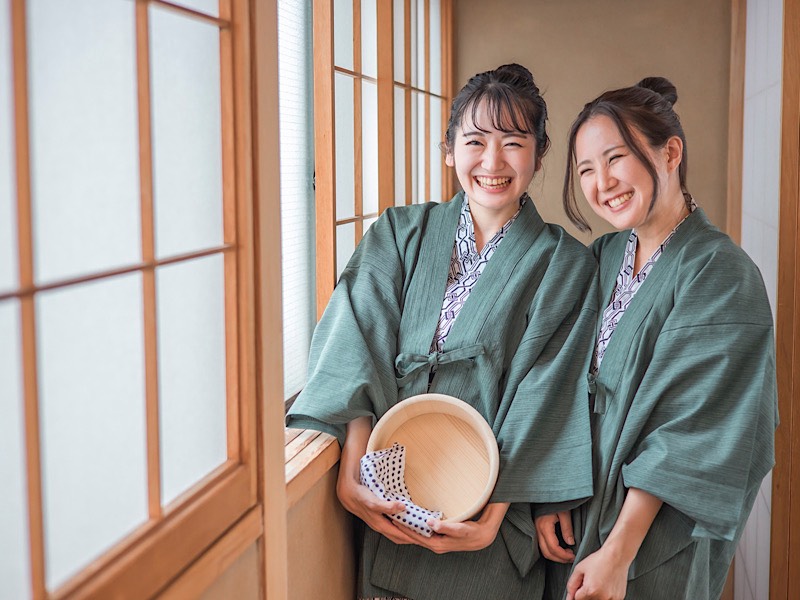 【即日募集】高時給求人!三朝温泉でリゾートバイト!